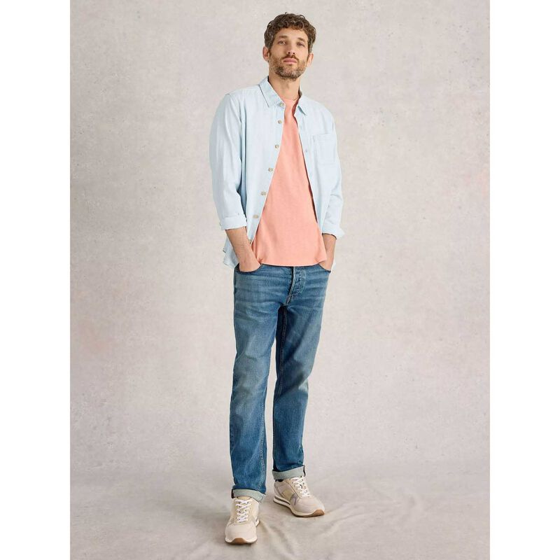 White Stuff Abersoch Crew Neck Tee image number 3